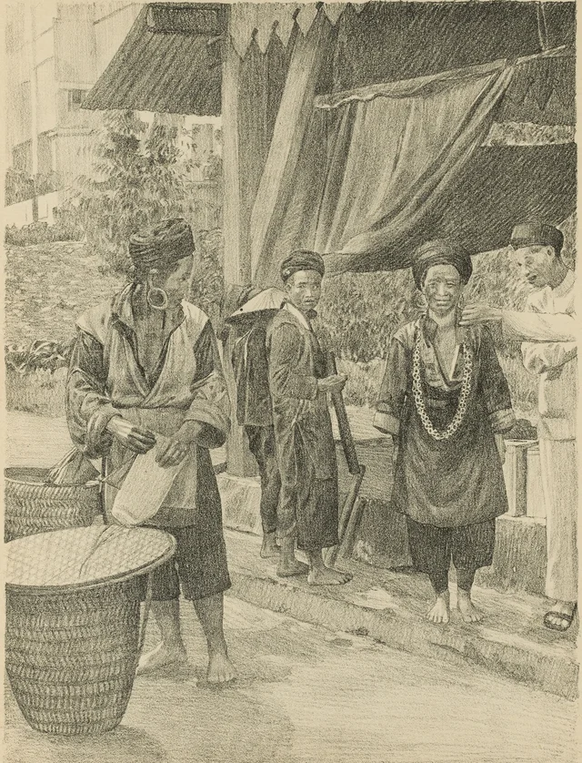 Chapa, Mèo women, Monographie dessinée de l'Indochine