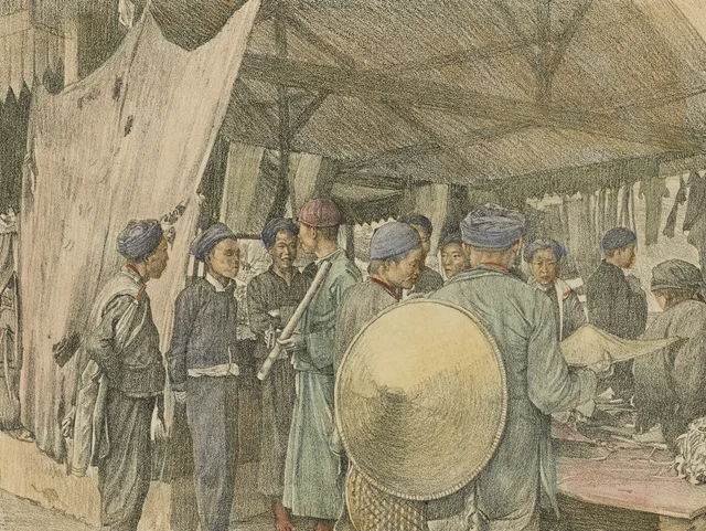 Chapa, mèos, Monografía dibujada de Indochina