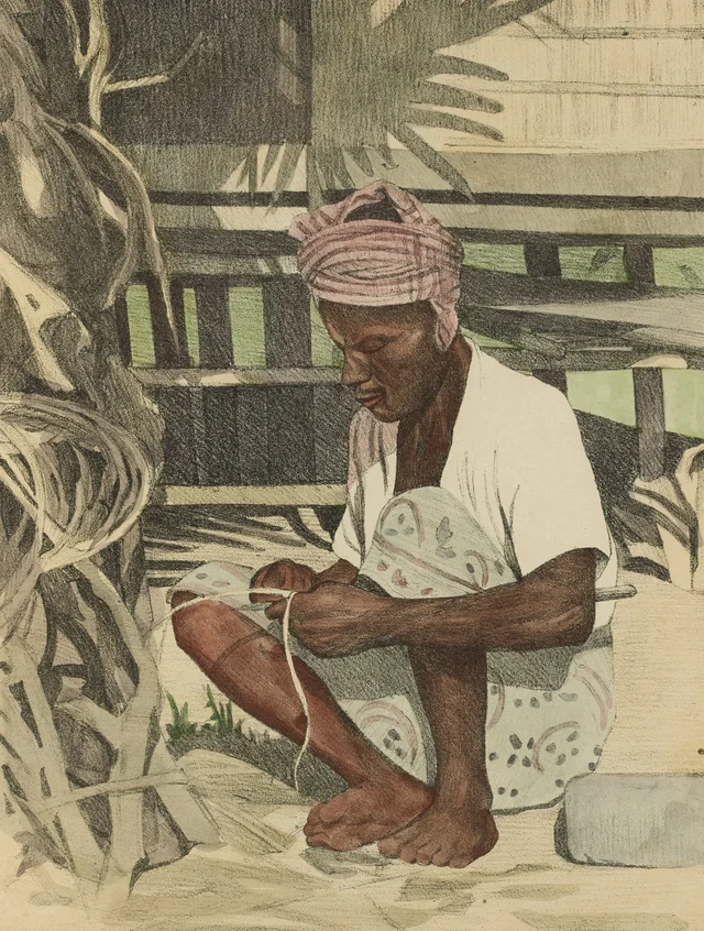 Cordelero, Monografía dibujada de Indochina