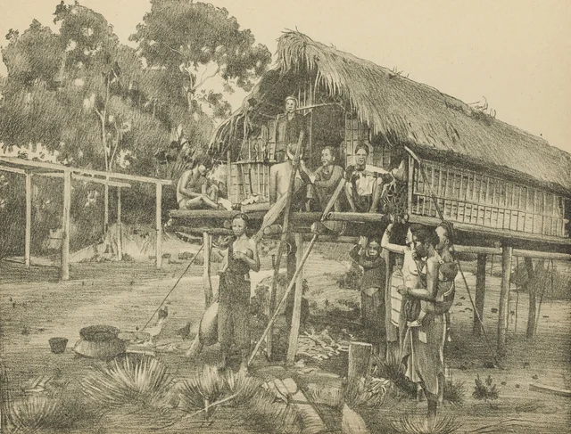 Dalat, aldea rhadé de m' Drak