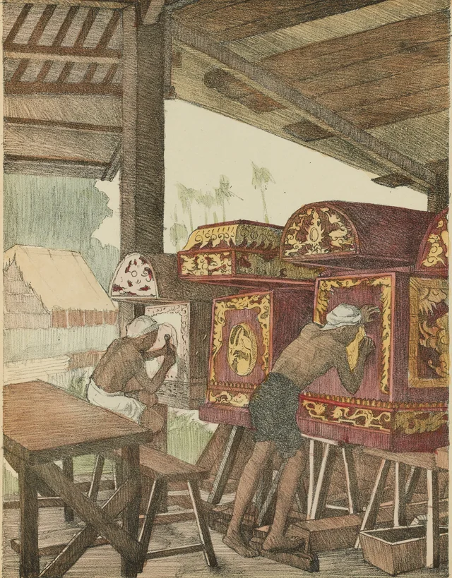 Fabrique de cercueils (planche 11)