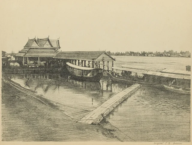 Water Festival, floating house