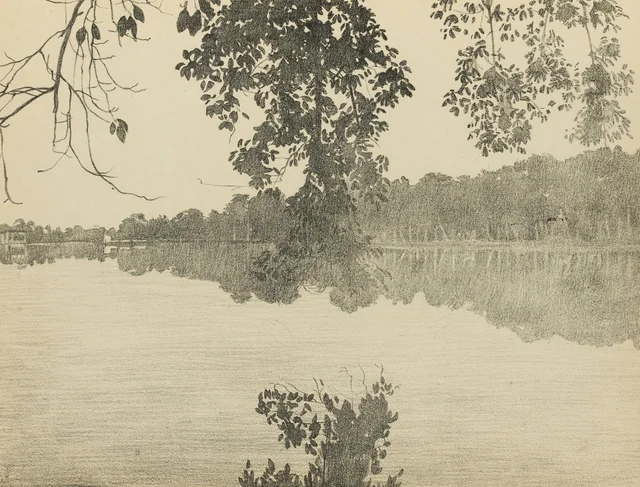 Hanói, Pequeño Lago «Hồ-Hoàn-Kiếm» (lámina 6)