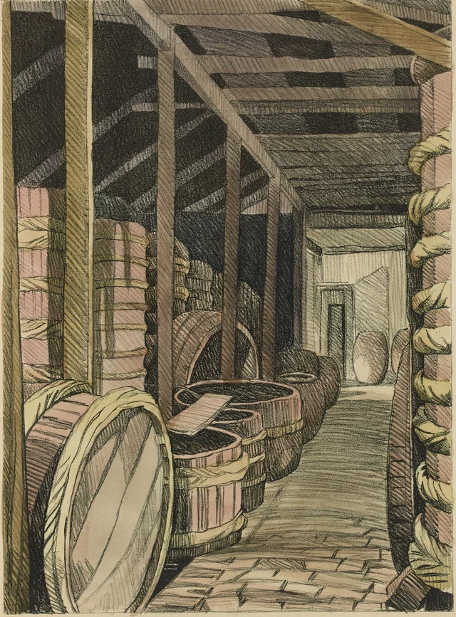 Intérieur d'une fabrique de nước mắm