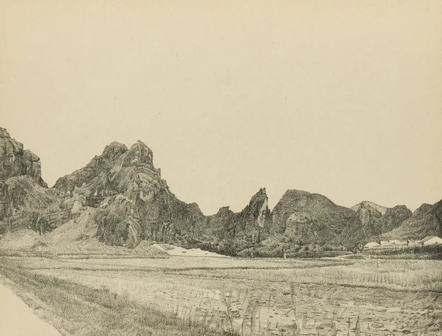 Kỳ-Lừa (lámina 18), Monografía dibujada de Indochina