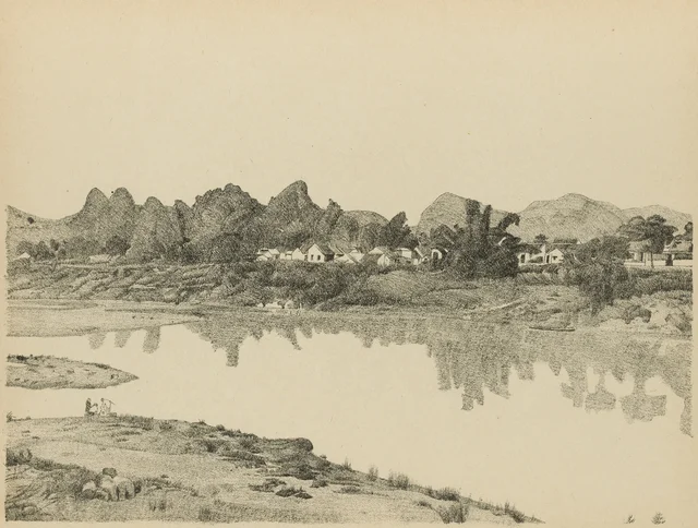 Lạng-Sơn, right bank of the Song Kỳ-Cùn