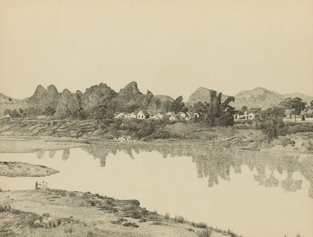 Lạng-Sơn, orilla derecha del Song Kỳ-Cùn
