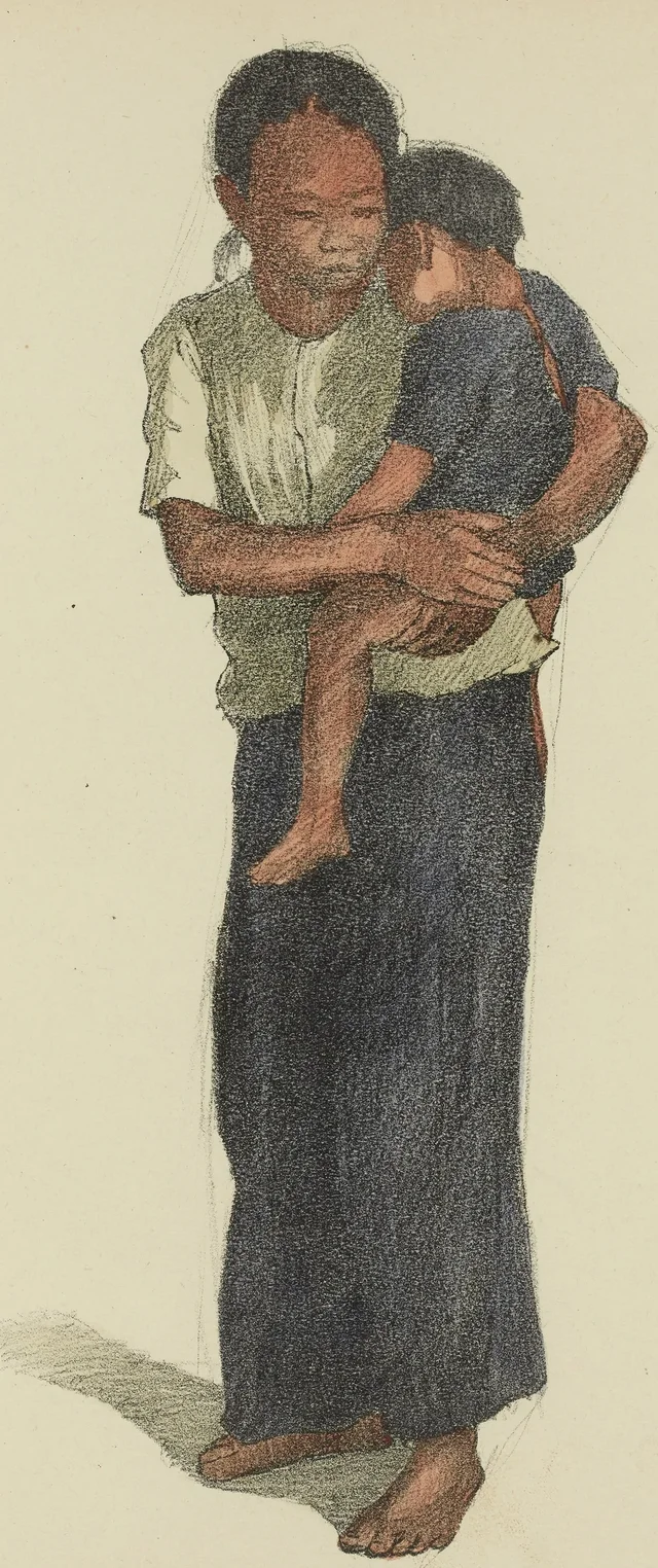Mère et son petit nho (enfant)