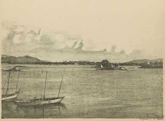 Nha-Trang, baie (planche 22), Monographie dessinée de l'Indochine