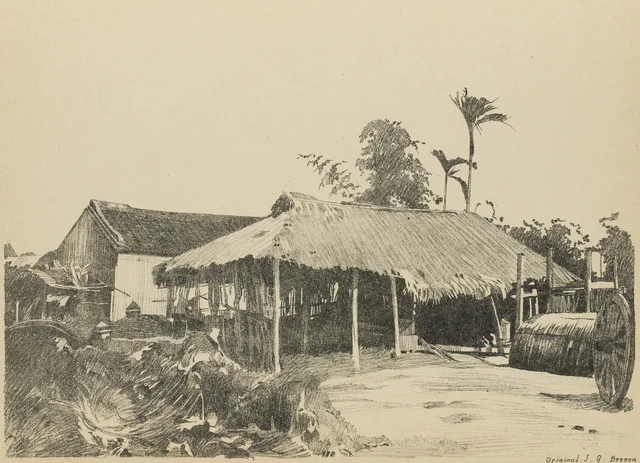 Nha-Trang, cái nhà (planche 32), Monographie dessinée de l'Indochine