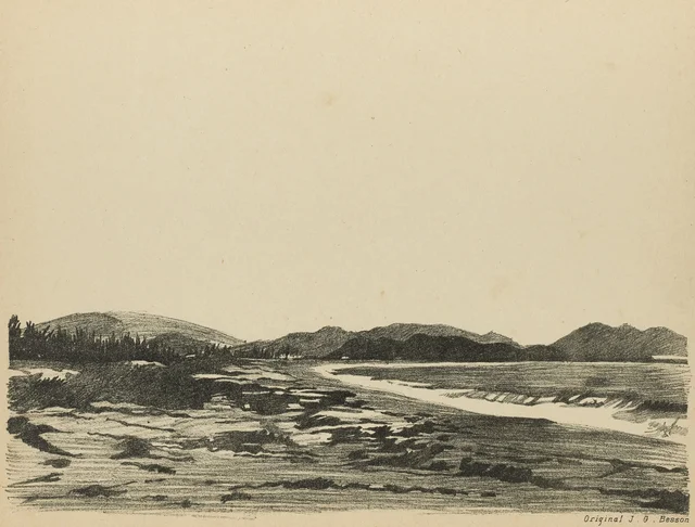 Nha-Trang, plage (planche 24), Monographie dessinée de l'Indochine
