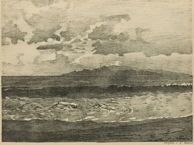 Nha-Trang, plage (planche 26), Monographie dessinée de l'Indochine