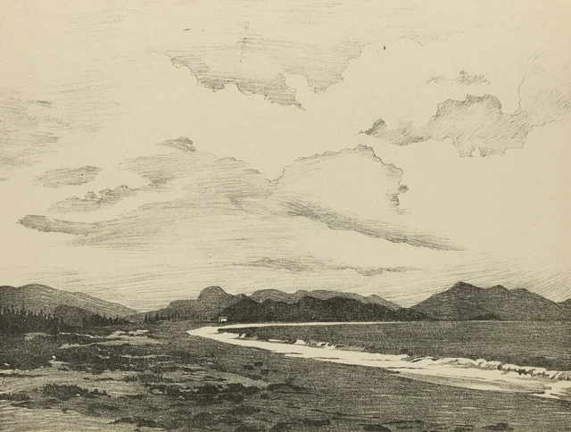 Nha-Trang, playa (lámina 33), Monografía dibujada de Indochina