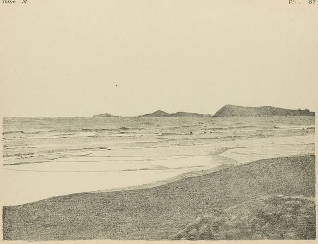 Đồ-Sơn, beach (plate 37)