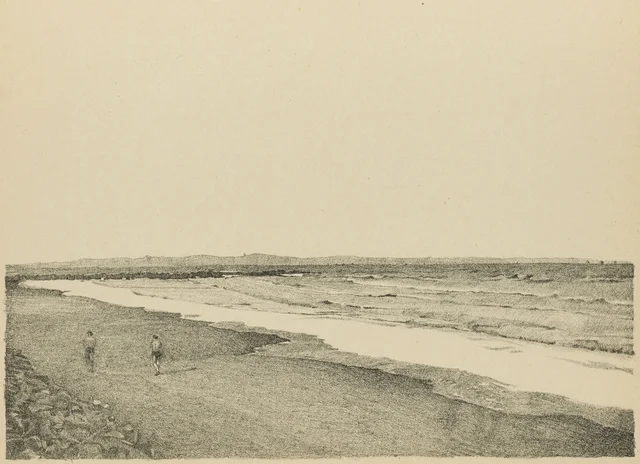 Đồ-Sơn, beach (plate 36)