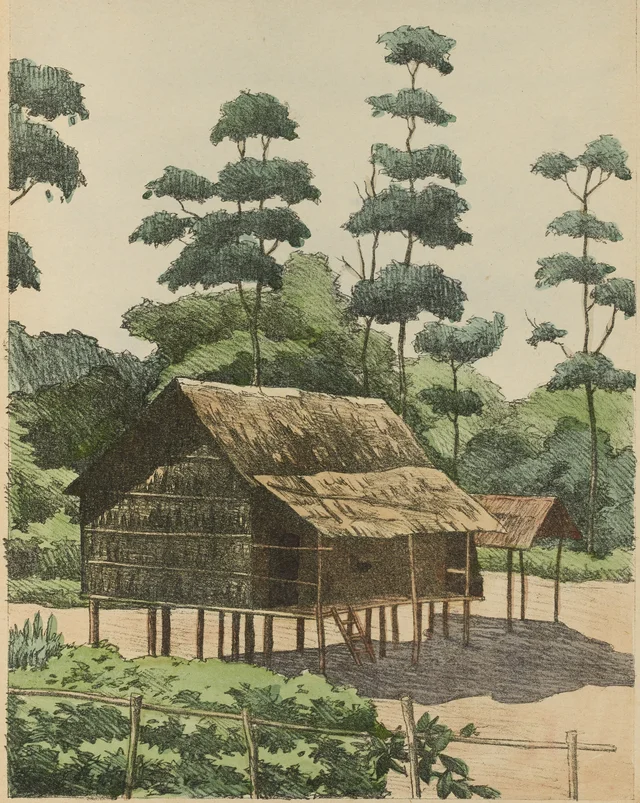 Paillote, Monographie dessinée de l'Indochine