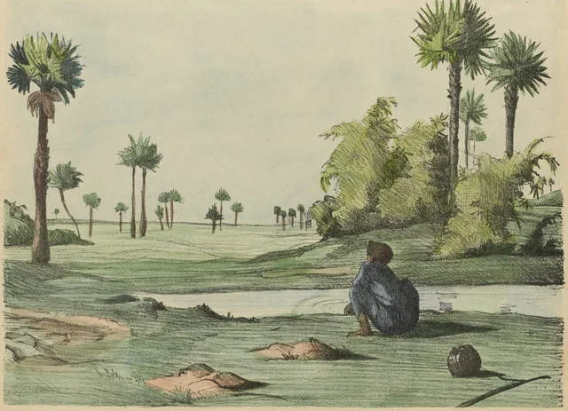 Paysage de Svairiêng, Monographie dessinée de l'Indochine