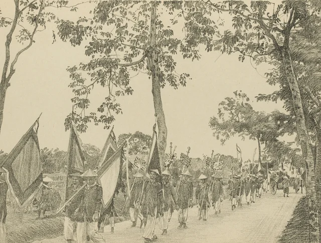 Procesión, «Đồ-bác-Bửu», los emblemas