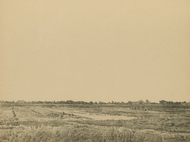 Arrozal (lámina 18), Monografía dibujada de Indochina