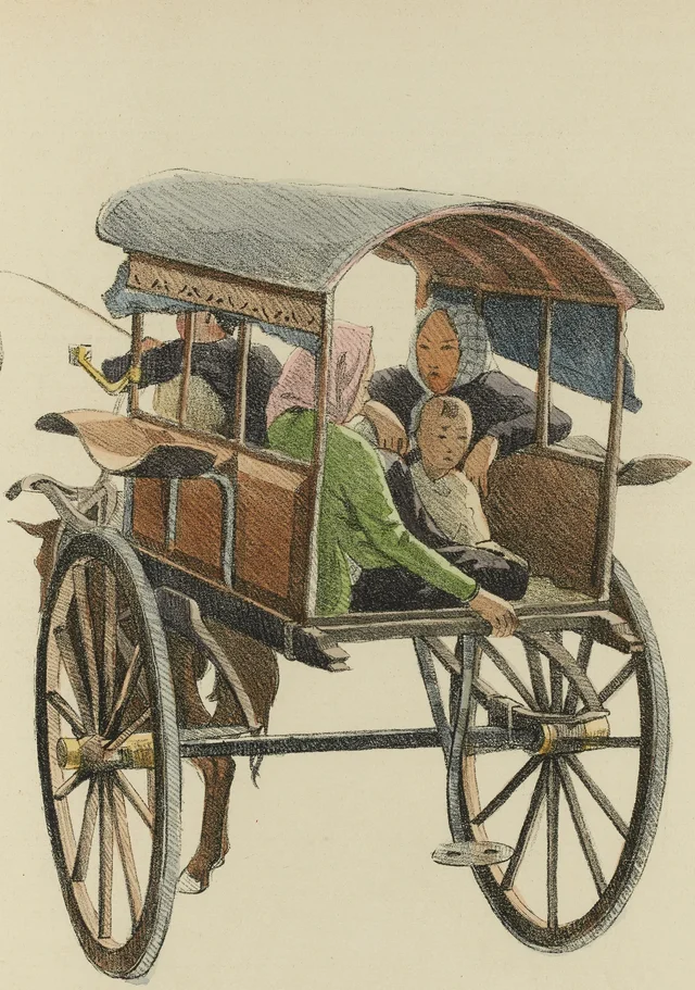 Voiture « xe thổ-mộ » dite (Boîte d'allumettes)