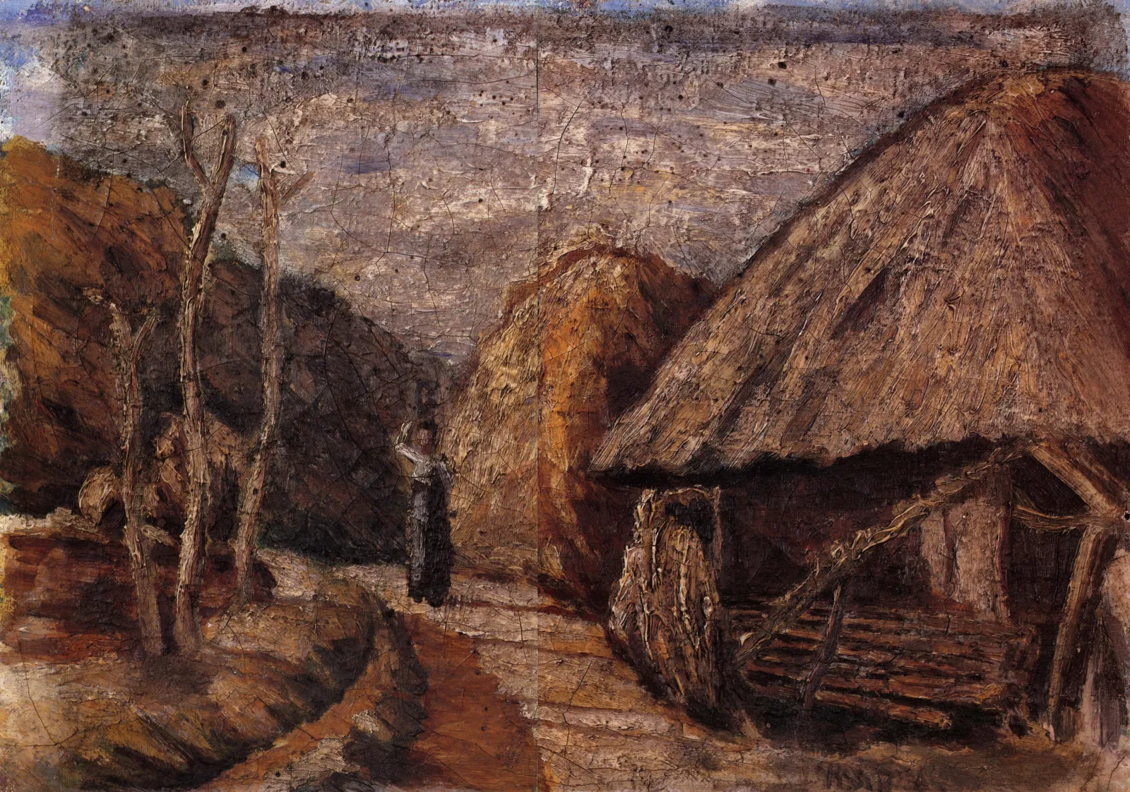 Paysage de village agricole, Na Hye-sok