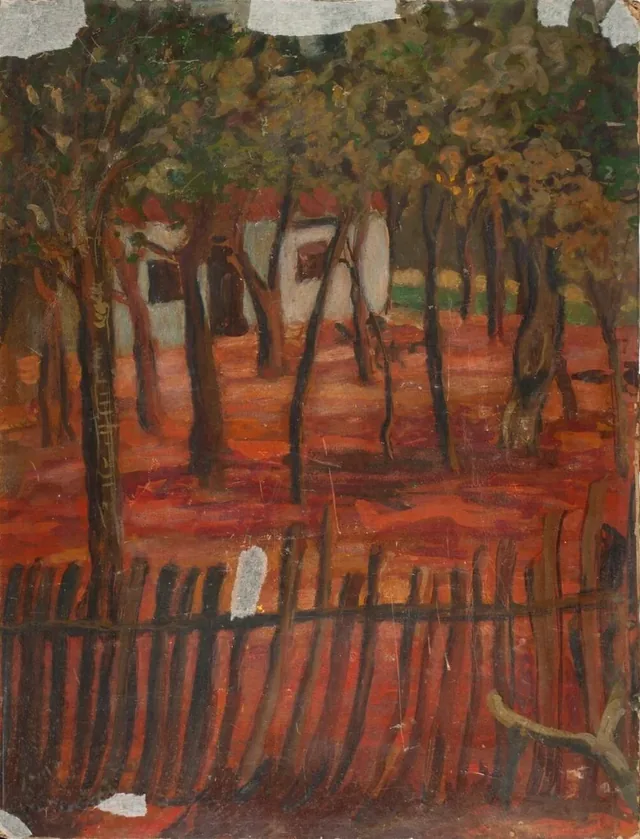 Plum Orchard in Resnik, Nadežda Petrović