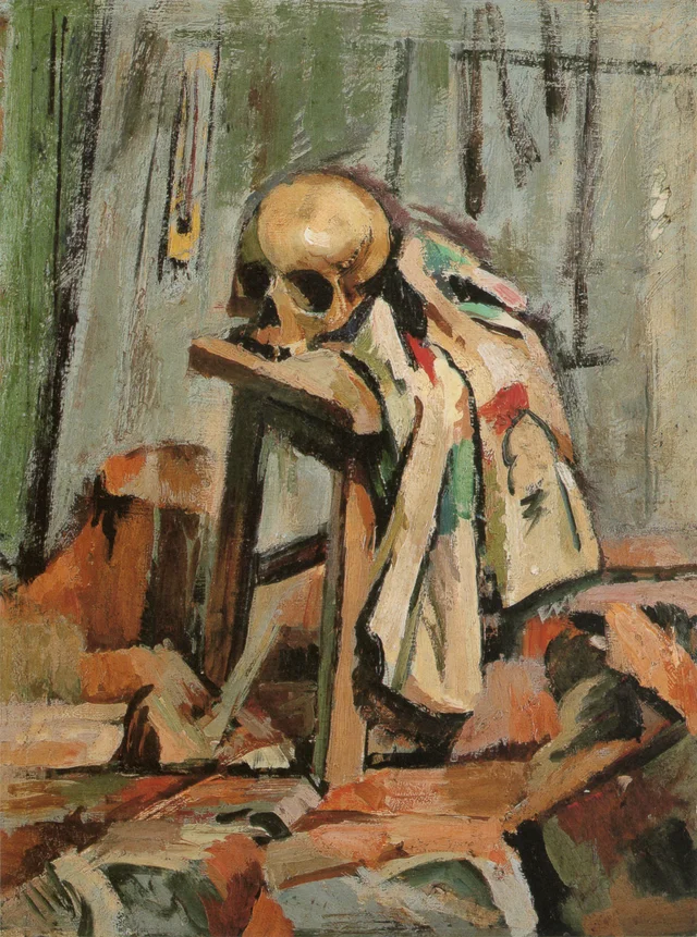 Nature morte au crâne, Nakamura Tsune