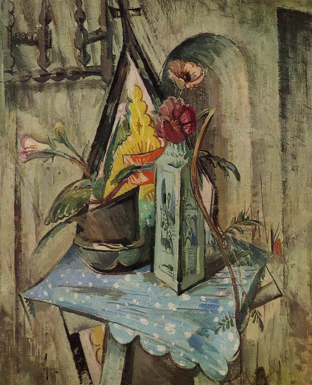 Nature morte avec l'emballage de Calpis, Nakamura Tsune