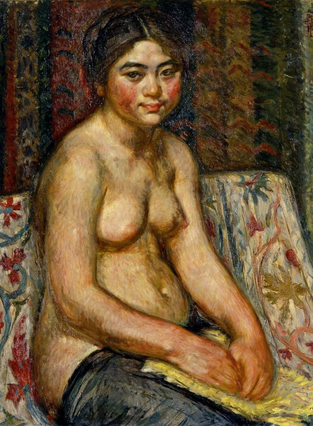 Nu de jeune fille