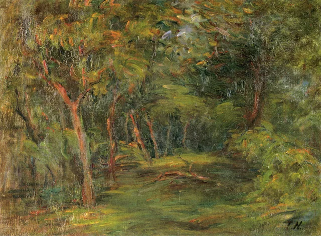Paisagem com um bosque