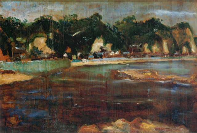 Paysage de Nakanosaku, Nakamura Tsune
