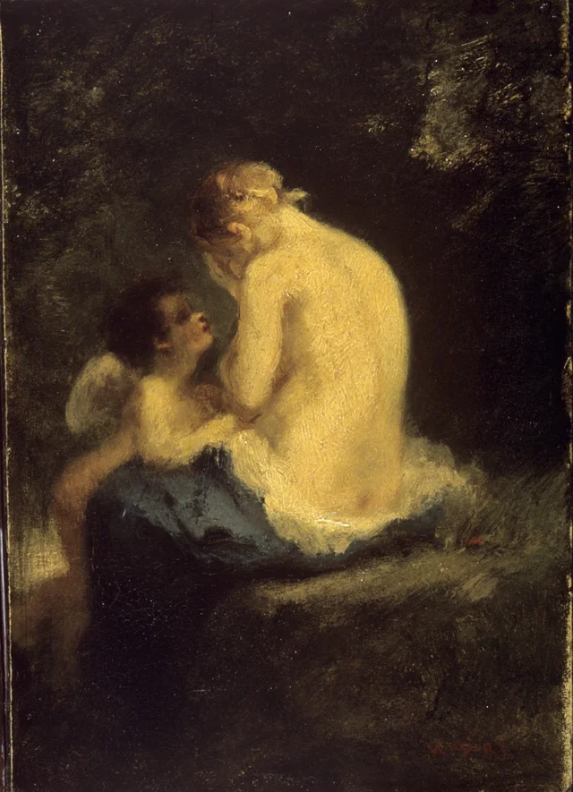 La Consolation de l'Amour, Narcisse Díaz de la Peña