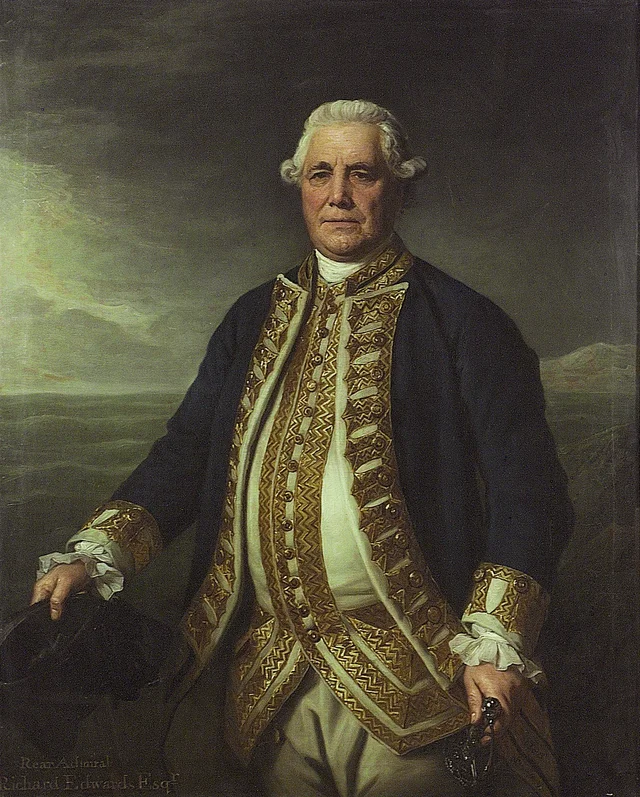 L'amiral Richard Edwards (mort en 1794), Nathaniel Dance-Holland