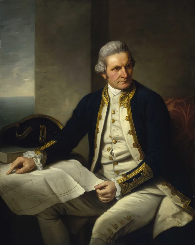 Le capitaine James Cook (1728-1779), Nathaniel Dance-Holland