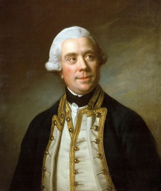 Le capitaine Samuel Barrington (1729-1800), Nathaniel Dance-Holland
