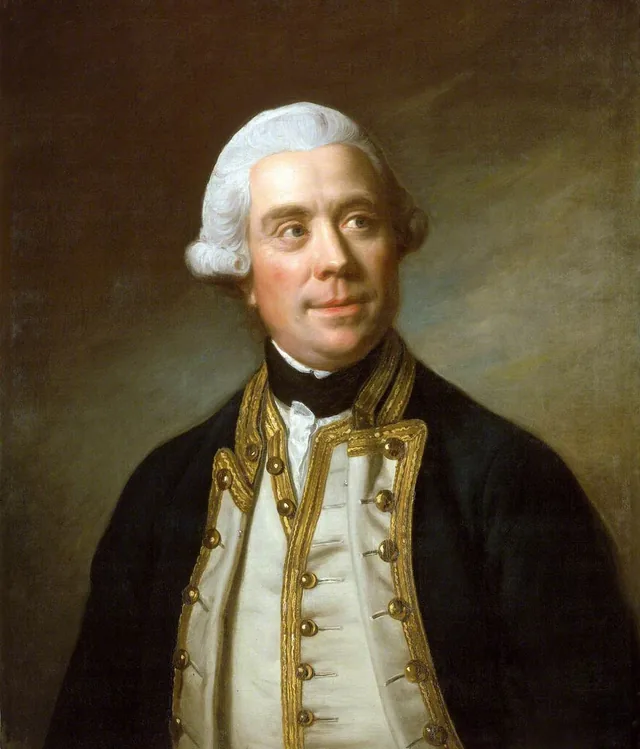 Le capitaine Samuel Barrington (1729-1800), Nathaniel Dance-Holland
