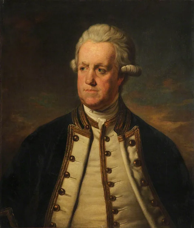 Portrait d'un capitaine, probablement sir Peter Denis (vers 1713-1778), Nathaniel Dance-Holland
