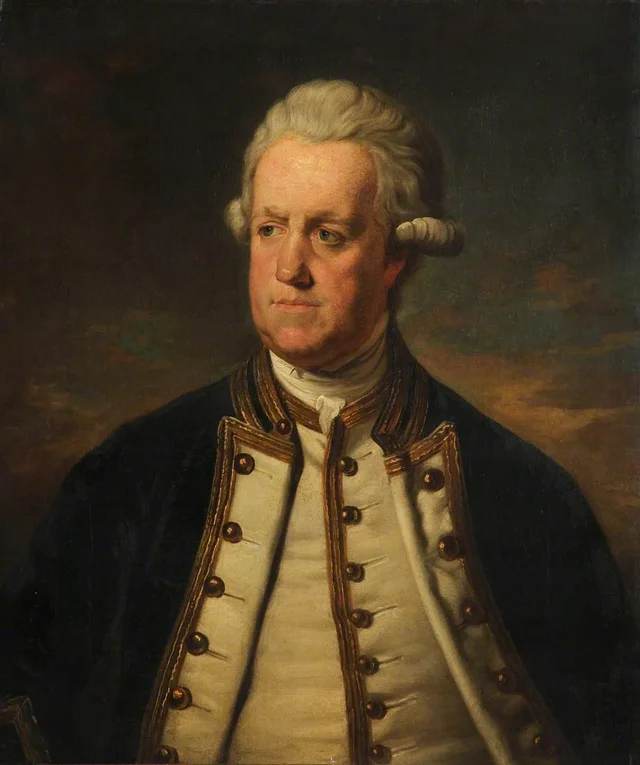 Portrait d'un capitaine, probablement sir Peter Denis (vers 1713-1778), Nathaniel Dance-Holland