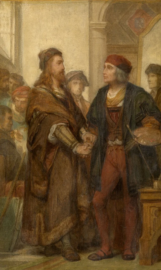 Albrecht Dürer Visiting Quinten Massys, Nicaise De Keyser