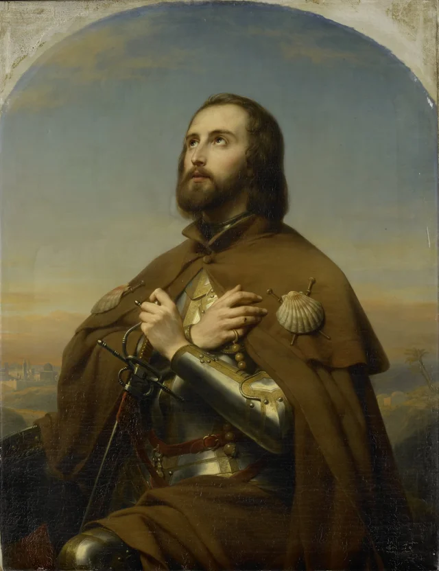 Eberhard (1445-96), Duke of Württemberg, as a Pilgrim in the Holy Land, Nicaise De Keyser