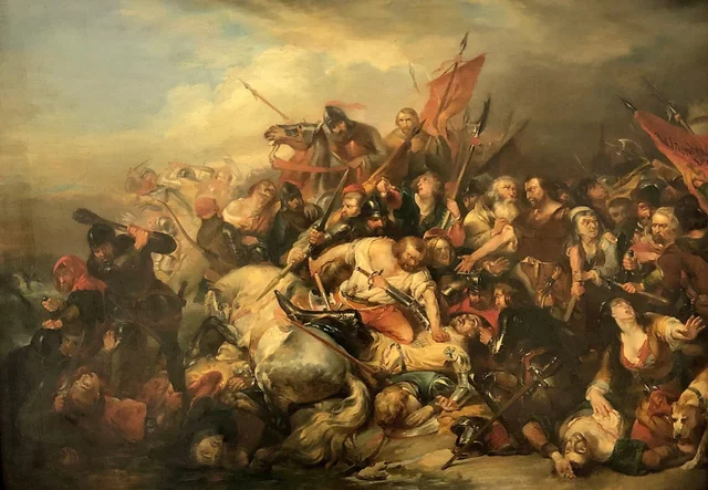 The Battle of the Golden Spurs, Reduced Copy, Nicaise De Keyser