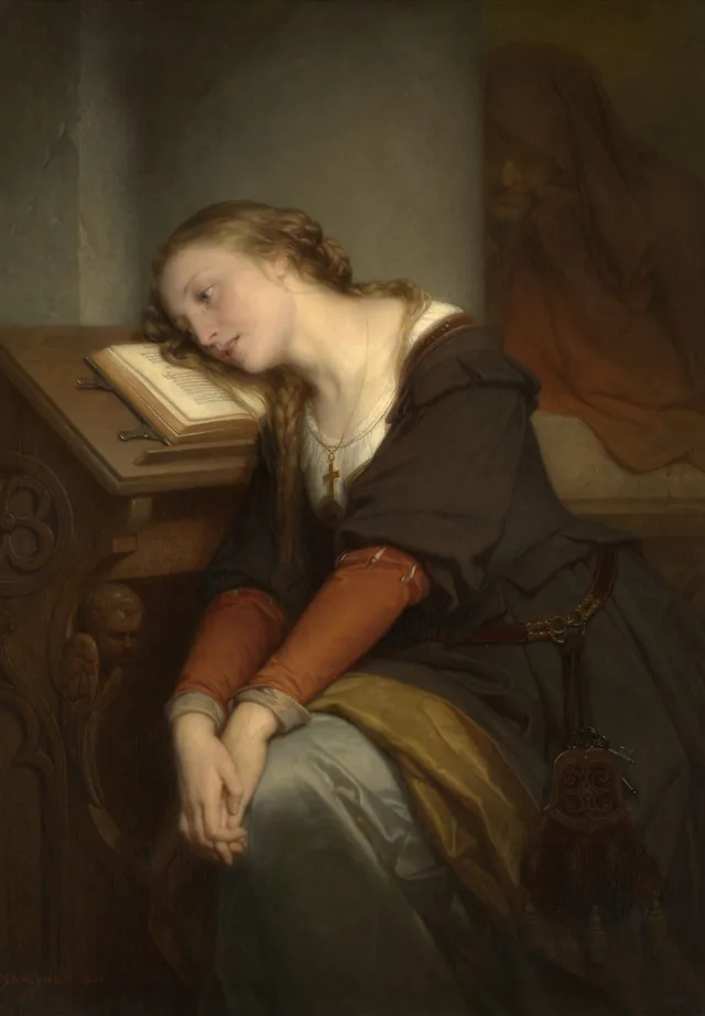 Margaret in the Church, Nicaise De Keyser