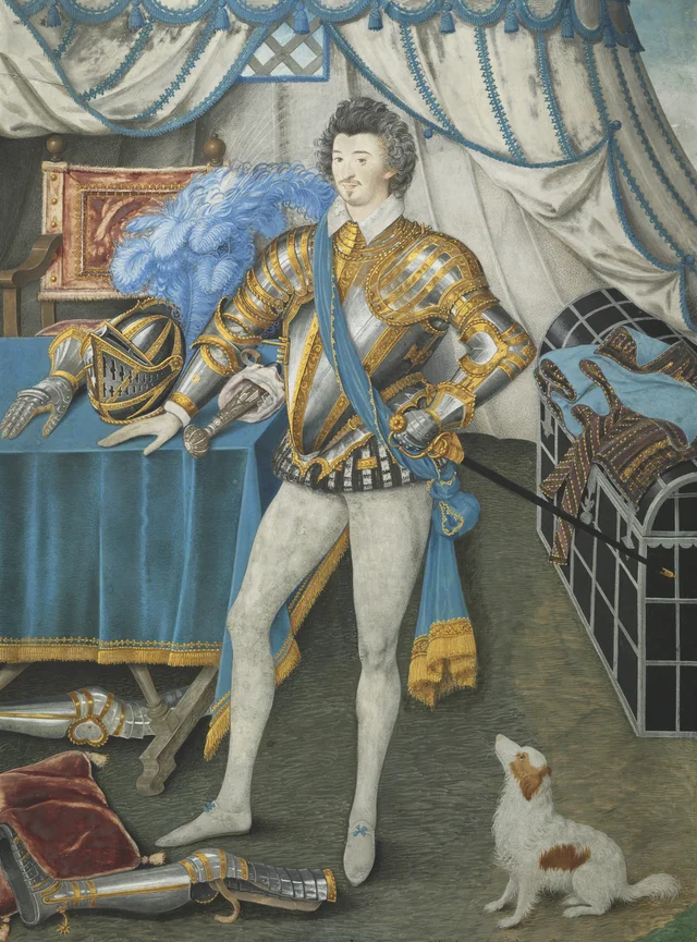 Sir Anthony Mildmay, Knight of Apethorpe, Northamptonshire, Nicholas Hilliard