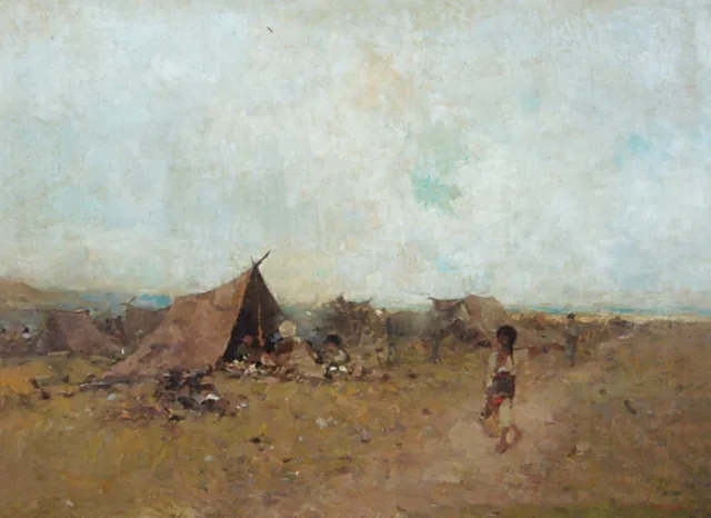 Campement de Tsiganes