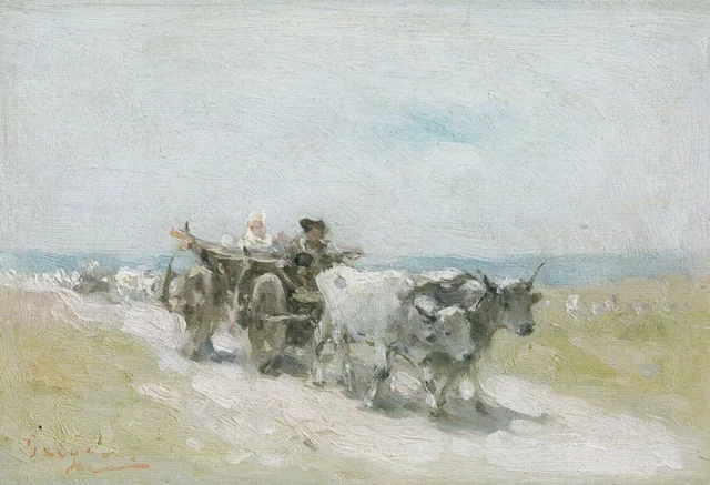 Ox-Cart in the Plain