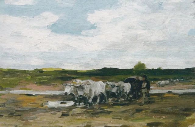 A Hard Road, Nicolae Grigorescu