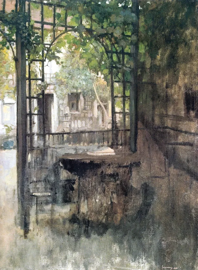 Courtyard Interior at Barbizon
