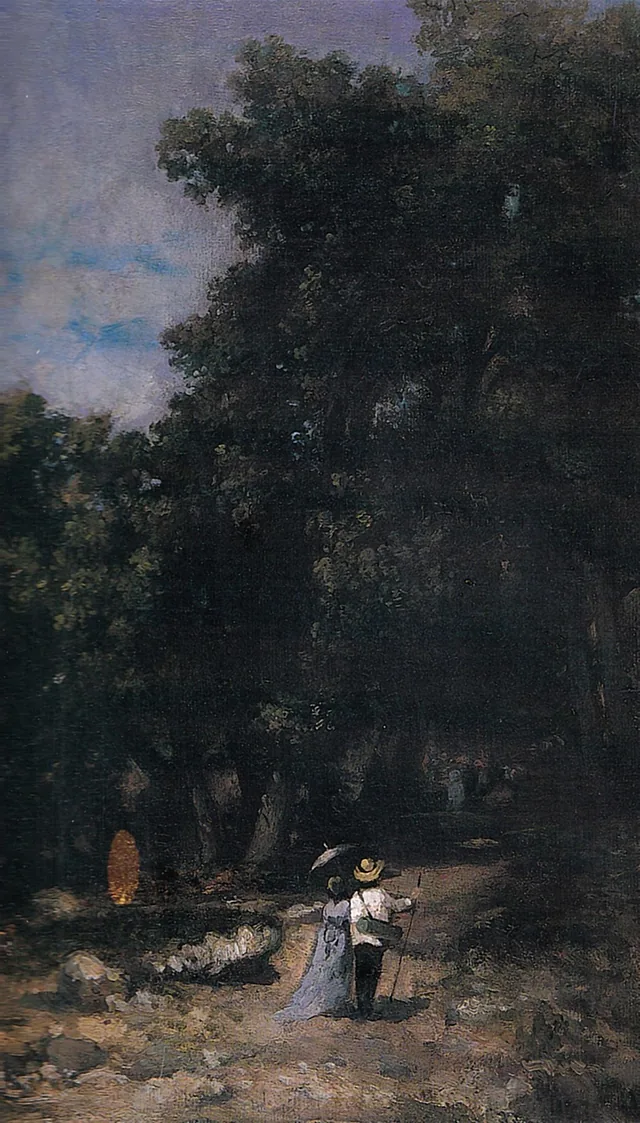 In the Forest of Fontainebleau