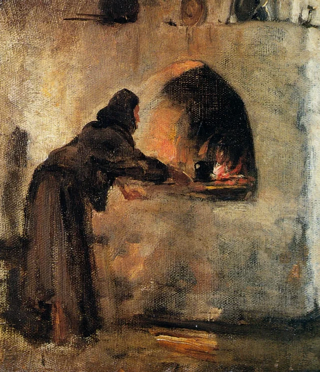In Front of the Hearth