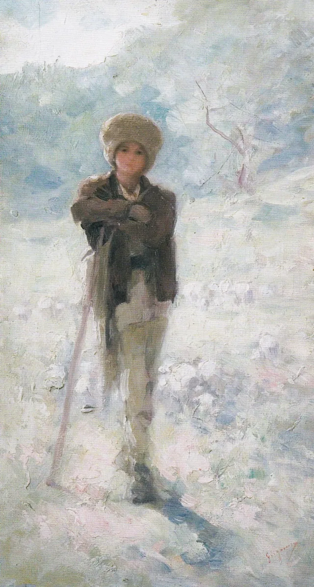 Young Shepherd in the Light, Nicolae Grigorescu